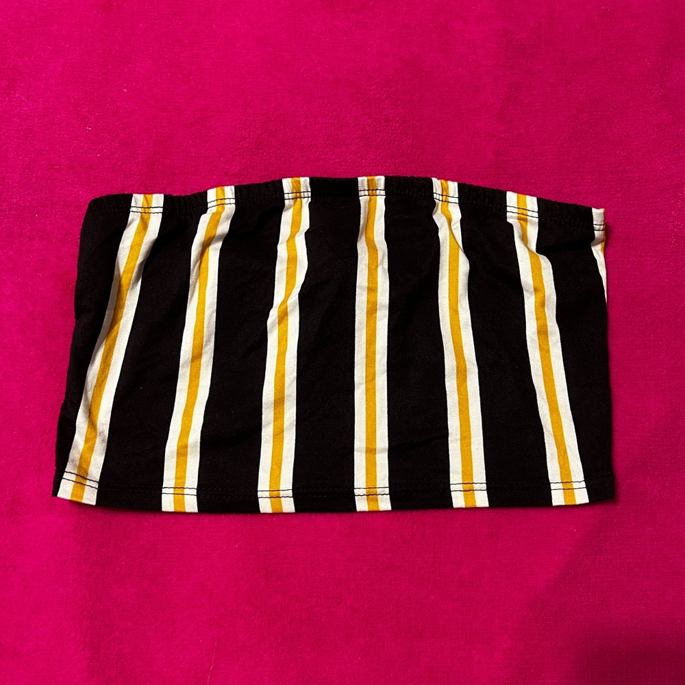 Striped Crop Top